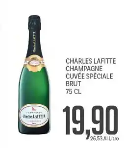 Supermercati Piccolo Charles Lafitte Champagne Cuvée Spéciale Brut offerta