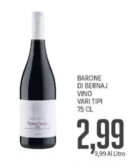 Supermercati Piccolo Nero d'Avola offerta