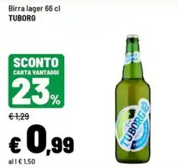 Iper La Grande Birra lager Tuborg offerta