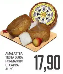 Supermercati Piccolo Amalattea testa dura formaggio di capra offerta