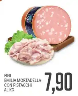 Supermercati Piccolo Finì Emilia Mortadella con Pistacchi offerta