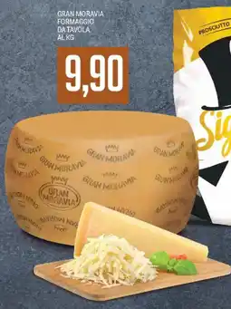 Supermercati Piccolo Gran Moravia Formaggio da tavola offerta