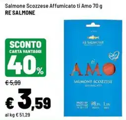 Iper La Grande Salmone Scozzese Affumicato ti Amo offerta