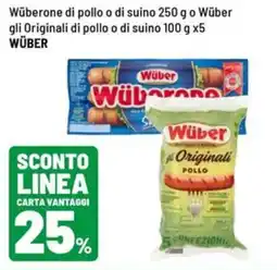 Iper La Grande Wüber Wüberone di pollo o di suino offerta