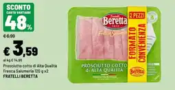 Iper La Grande Prosciutto cotto di Alta Qualità Fresca Salumeria offerta