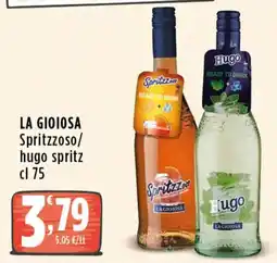 Rossotono Carrefour Spritzoso/ hugo spritz offerta