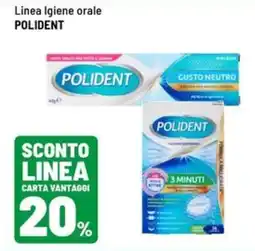 Iper La Grande Linea Igiene orale POLIDENT offerta
