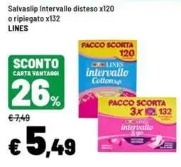 Iper La Grande Salvaslip Intervallo Lines offerta