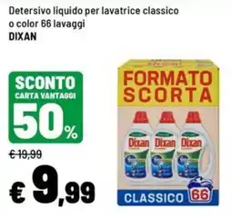 Iper La Grande Detersivo liquido per lavatrice classico DIXAN offerta