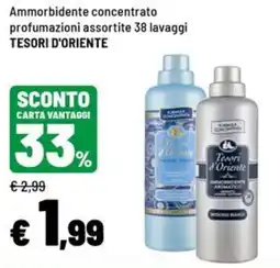 Iper La Grande Ammorbidente concentrato Tesori d'Oriente offerta