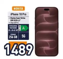 Iper La Grande iPhone 18 Pro offerta
