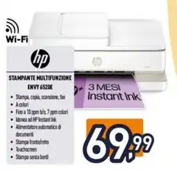 Iper La Grande HP Stampante Multifunzione Envy 6520e offerta