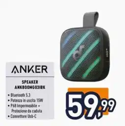 Iper La Grande Anker speaker offerta