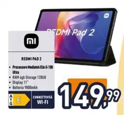 Iper La Grande Redmi Pad 2 offerta