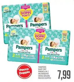 Supermercati Piccolo Pampers Baby Dry Pannolini offerta