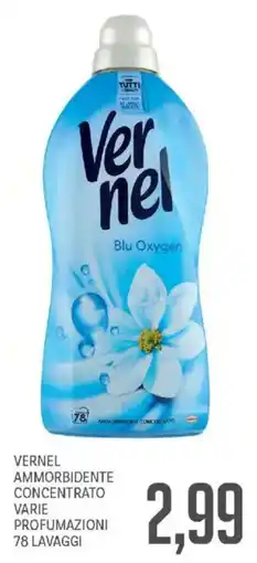 Supermercati Piccolo Vernel ammorbidente concentrato offerta