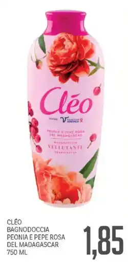 Supermercati Piccolo Cléo Bagnodoccia Peonia e Pepe Rosa del Madagascar offerta
