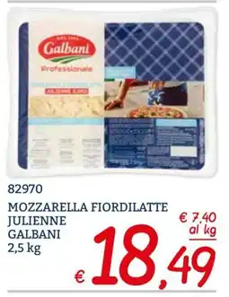 Zona Mozzarella fiordilatte julienne galbani offerta