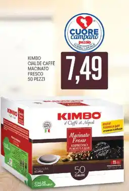 Supermercati Piccolo Kimbo cialde caffè macinato fresco offerta