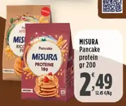 Rossotono Carrefour Misura pancake proteine offerta