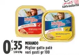 Rossotono Carrefour Miglior gatto patè offerta