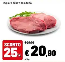 Iper La Grande Tagliata di bovino adulto offerta