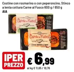 Iper La Grande Costine con rosmarino o con peperoncino offerta