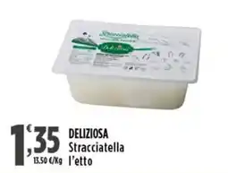 Rossotono Carrefour Deliziosa Stracciatella offerta
