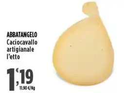 Rossotono Carrefour Abbatangelo Caciocavallo artigianale offerta