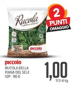 Supermercati Piccolo Rucola della Piana del Sele IGP offerta