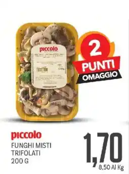 Supermercati Piccolo piccolo Funghi misti trifolati offerta