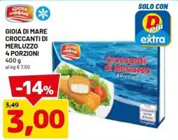 DPiù Gioia di mare croccanti di merluzzo offerta