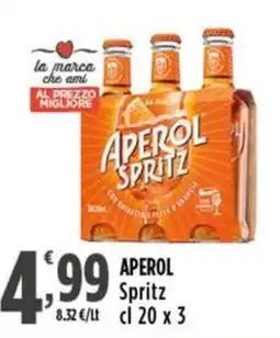 Rossotono Carrefour Aperol Spritz offerta