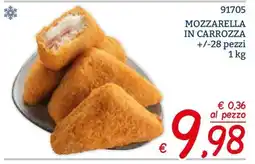 Zona Mozzarella in carrozza offerta