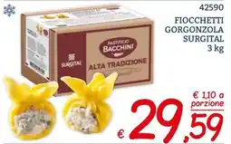Zona Fiocchetti gorgonzola Surgital offerta