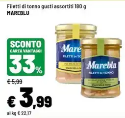 Iper La Grande Filetti di tonno Mareblu offerta