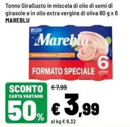 Iper La Grande Tonno GiraGusto Mareblu offerta