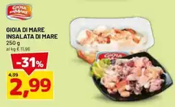 DPiù Gioia di mare insalata di mare offerta