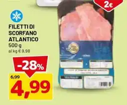DPiù Filetti di scorfano atlantico offerta