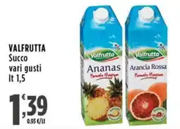 Rossotono Carrefour Valfrutta Succo offerta