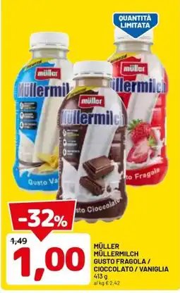 DPiù Müller Müllermilch offerta
