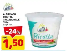 DPiù Alto Maso Ricotta Tradizionale offerta