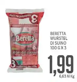 Supermercati Piccolo Beretta wurstel classico offerta