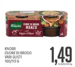 Supermercati Piccolo Knorr Cuore di Brodo offerta