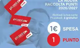 Supermercati Piccolo Piccolook offerta