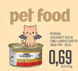 Supermercati Piccolo Purina Gourmet Gold Cibo Umido Gatto offerta