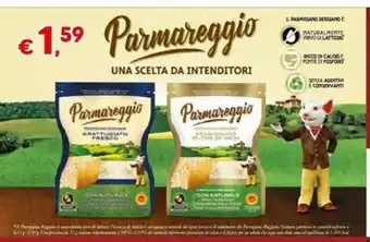Parmigiano reggiano grattugiato fresco