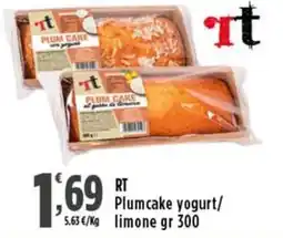 Rossotono Carrefour Plumcake yogurt limone offerta