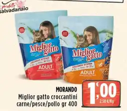 Rossotono Carrefour Miglior gatto croccantini offerta