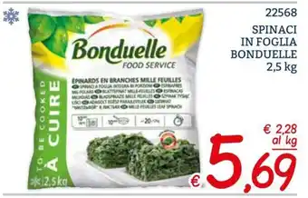 Spinaci in foglia Bonduelle